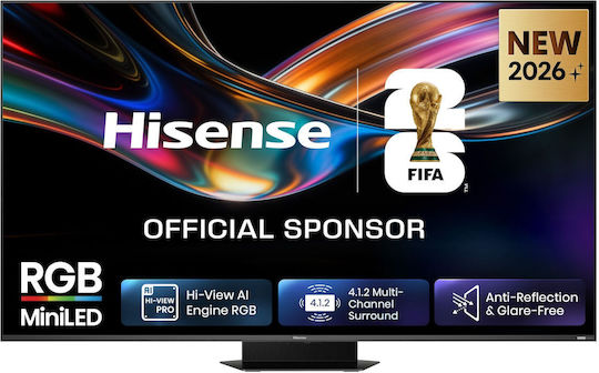 Hisense Smart Fernseher 65" 4K Ultra HD RGB-Mini-LED 65UR9DS HDR (2026)