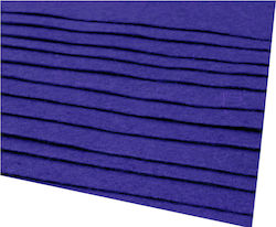 Dekorative Felt 20 X 30 Cm Dunkles Lila 1 Stk