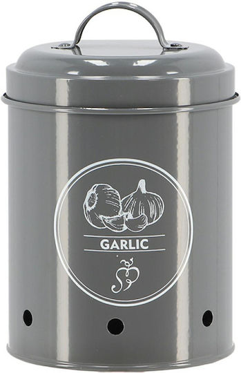 Esschert Design Vază Utilizare Generală Cu Capac Gri 1150ml