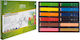 Cricco Dreieckige Buntstifte 12x12 Farben Kartonbox Schulset Cr322box144