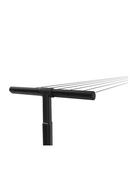 Brabantia Folding Floor Clothes Drying Rack for the Garden with Hanging Length 50m