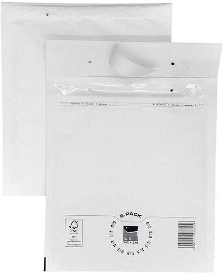 Heykapak Mailing Envelope with Padded 1 Piece White