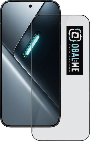 Obal:me 5d Стъклен Протектор За Екран Xiaomi Poco X8 Pro Черен