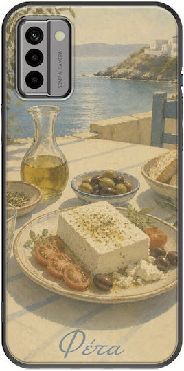 Калъф Kalokairi Collection Фета Nokia G22 Черен TPU Силикон
