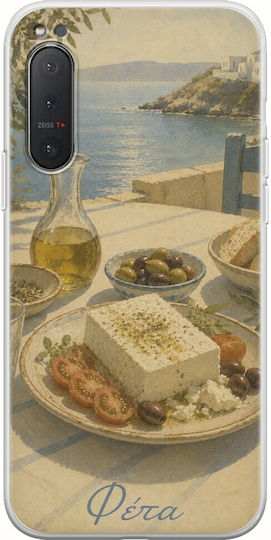 Kalokairi Collection Case Feta Sony Xperia 5 Flexible TPU Transparent Silicone