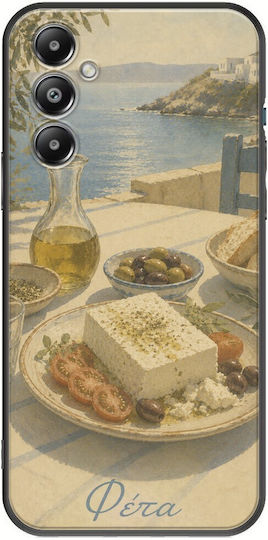 Kalokairi Collection Case Feta Samsung Galaxy M35 5g Black TPU Black Silicone