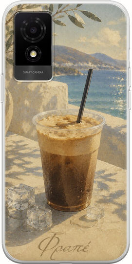 Θήκη Kalokairi Collection Φραπέ Tcl 501 Flexible Tpu Διάφανη Σιλικόνη