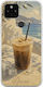 Kalokairi Collection Frappe Case Google Pixel 5a 5G Flexible TPU Transparent Silicone