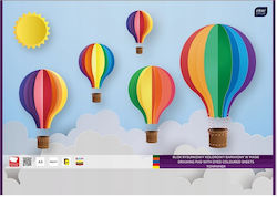 A3 School Drawing Pad 20 Colored Sheets