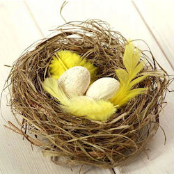 Natural Straw Easter Nest 7cm
