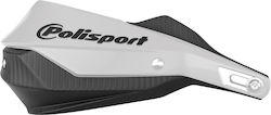 Polisport Trail Blazer Universal Handguards 22-28 White Black