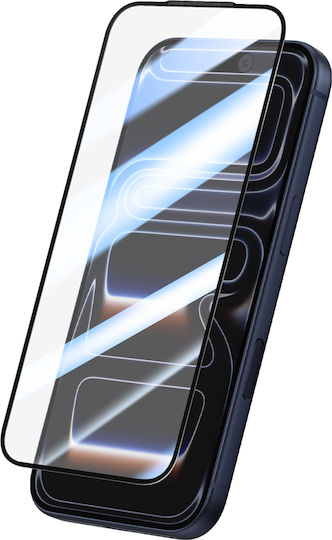Avizar Screen Protector Iphone 17 Pro Max Tempered Glass 0.40mm High Resistance Black