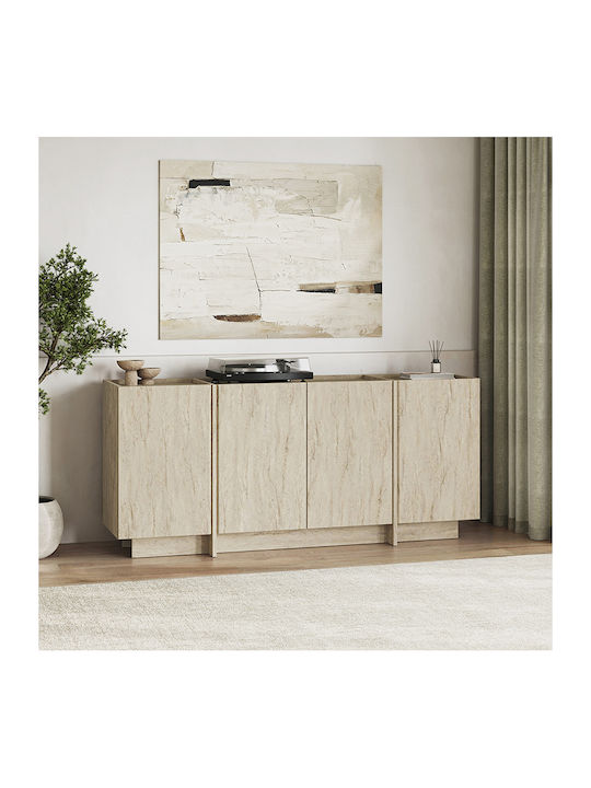 Dorma Sideboard Holz GP037-0293 2 Ecru 180x45x80,2cm