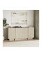 Dorma Sideboard Holz GP037-0293 2 Ecru 180x45x80,2cm