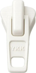 Plastic White Zipper Slider No10 Ykk Meter Zipper