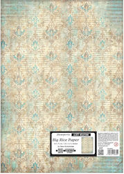 Decoupage Rice Paper Large Size Stamperia 50x70...