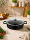 SteweHome Deep Cast Iron Stockpot 3.3lt /