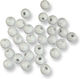 Acryl Perlen Weiß 6mm – Durchmesser 1.5mm – 150 Stück