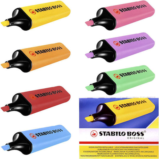 Marker Unterstreichen Stabilo Boss Original 5mm Stabilo 70/24 Flieder
