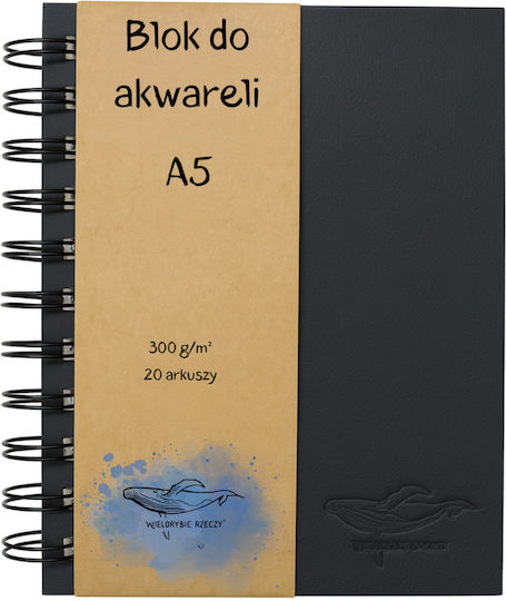 A5 Watercolor Pad Watercolor Paper 20 Sheets Watercolors 300g