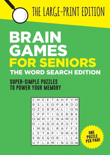 Brain Games For Seniors: The Word Search Edition - Summersdale Publishers - Paperback / Softback