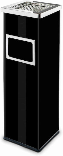 Alda Plastic Waste Bin 22lt Black