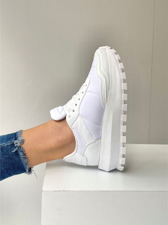 Base Sneakers Λευκό