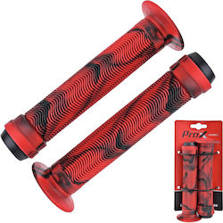 Prox Gp75h Дръжки Дръжки За Кормило 150mm Яка BMX Червени