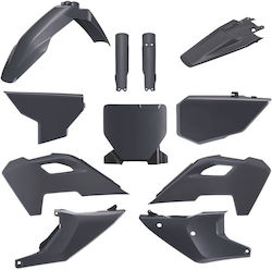 Polisport Full Plastic Kit Husqvarna Tc Fc 23 25 Gray Durable
