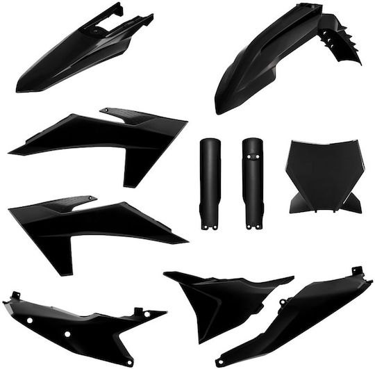 Polisport Bausatz aus Kunststoffen Ktm Sx Sxf Xc 23 24 Schwarz Strapazierfähig