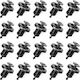 20x Fastening Pin Clip Renault Clio Laguna Scenic Megane