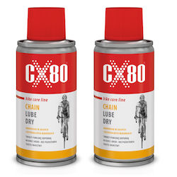 Cx80 Bike Chain Lube Dry Dry Spray Lubricant Bicycle Chain 150ml X2 Cx80 Bike Chain Lube Dry Dry Spray Lubricant Bicycle Chain 150ml X2
