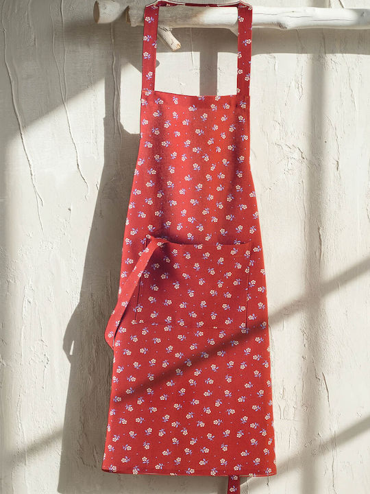 Rythmos Lolita Küchen-Schürze Rot 108-106-3214