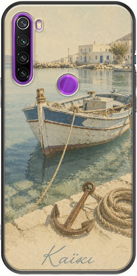 Θήκη Kalokairi Collection Καΐκι Xiaomi Redmi Note 8 2021 Black Tpu Μαύρη Σιλικόνη