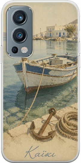 Калъф Kalokairi Collection Каики OnePlus Nord 2 5G Гъвкав TPU Прозрачен Силикон