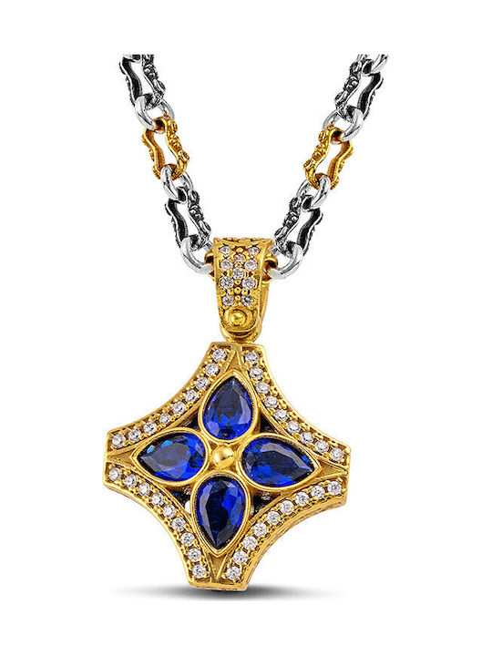Dimitrios Exclusive Geometric Necklace From Gol...