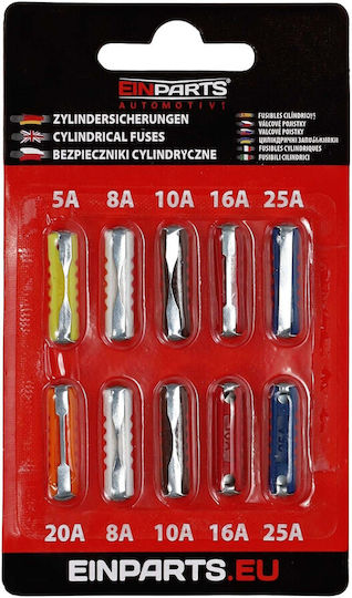 Epfuse34 Cylindrical Torpedo Fuses 10 Pcs
