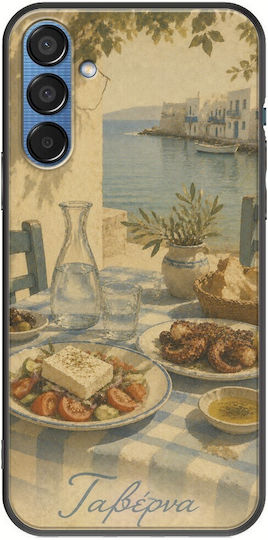Kalokairi Collection Taverna Case Samsung Galaxy M15 5g Black TPU Black Silicone