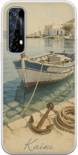 Kalokairi Collection Boat Case Realme 7 Flexible TPU Transparent Silicone