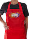 Koupakoupa Roblox Rivals Kitchen Apron Red 22x40cm KP 33203 Apron Red