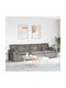 Dreisitzer Sofa Tabac Braun 324x105x64cm