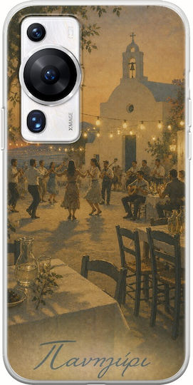 Kalokairi Collection Festival Huawei P60 Flexible TPU Transparent Silicone Case
