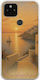 Handyhülle Kalokairi Collection Sonnenuntergang Google Pixel 5a 5G Flexible Tpu Transparente Silikon