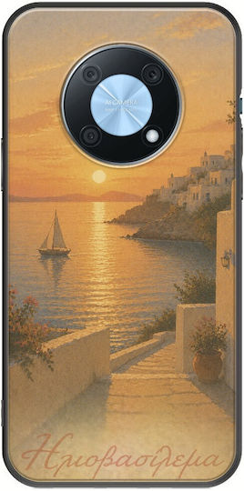 Kalokairi Collection Sunset Case Huawei Nova Y90 Black TPU Black Silicone