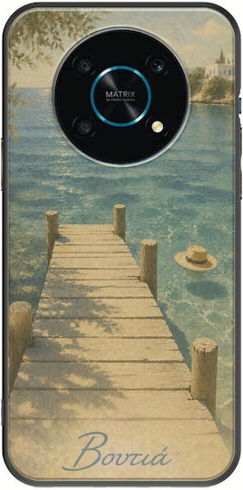 Θήκη Kalokairi Collection Βουτιά Honor Magic 4 Lite 5g Black Tpu Μαύρη Σιλικόνη
