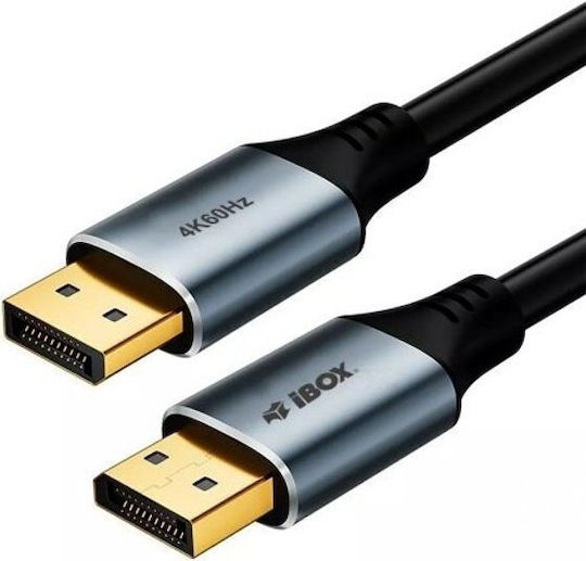 iBox Cable HDMI male - HDMI male 2m Ασημί
