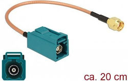 DeLock Antenna Καλώδιο 0.2m