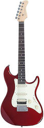 Larry Carlton Elektrische Gitarre mit HSS Tonabnehmer-Anordnung