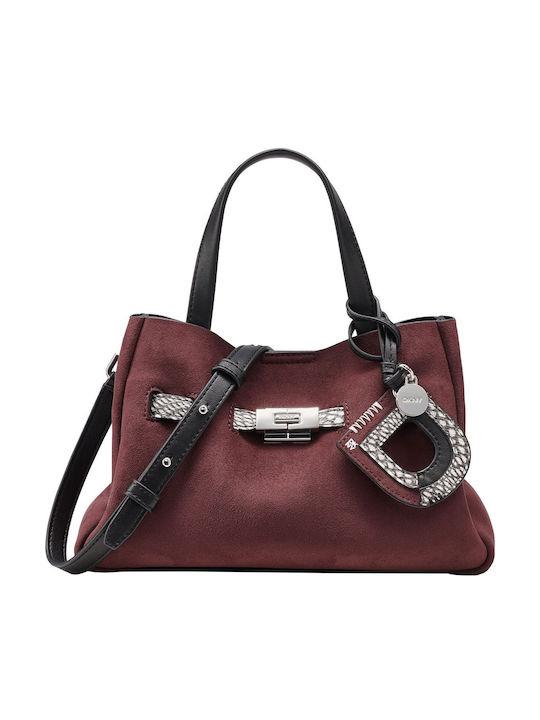 DKNY Дамска Чанта За Ръка Бордо