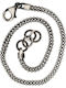 Men's Bracelet Chain Small Beads Handmade Silver 925 21cm